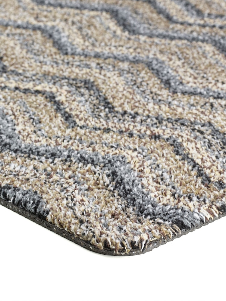 Hug Rug Ribbon Grey Zig Zag Mat - Image 5 of 5