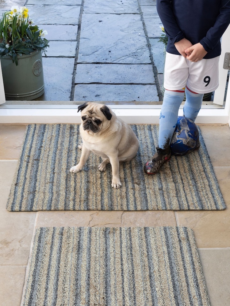 Hug Rug Ribbon Grey Original Plains Mat - Image 1 of 4