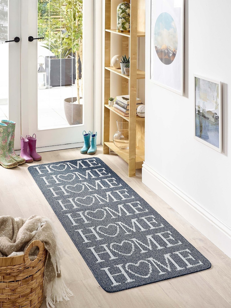My Mat Blue Stain Resistant Home Runner - Image 1 of 2