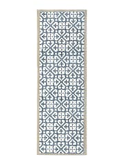 My Mat Blue Harlequin Runner - Image 1 of 2