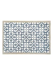 My Mat Blue Harlequin Mat - Image 1 of 2