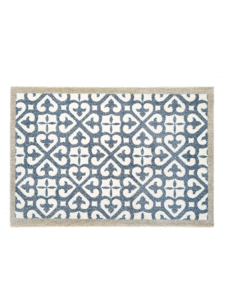 My Mat Blue Harlequin Mat - Image 1 of 2