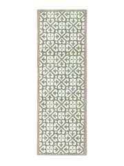 My Mat Green Harlequin Runner - Image 1 of 2