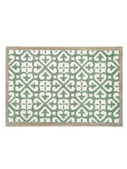 My Mat Green Harlequin Mat - Image 1 of 2