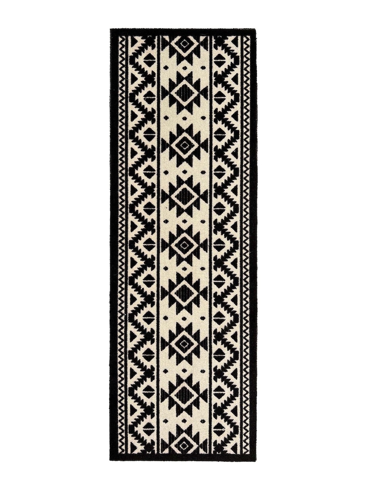 My Mat Black Tribal Runner - Image 1 of 2