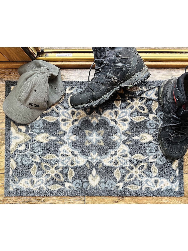 My Mat Grey Kaleidescope Mat - Image 2 of 3