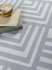 Origins Grey Easy Care Washable Soho Rug - Image 2 of 4