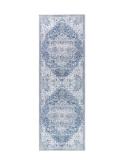 Origins Blue Easy Care Washable Garda Runner - Image 2 of 3