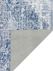 Origins Blue Easy Care Washable Garda Runner - Image 3 of 3