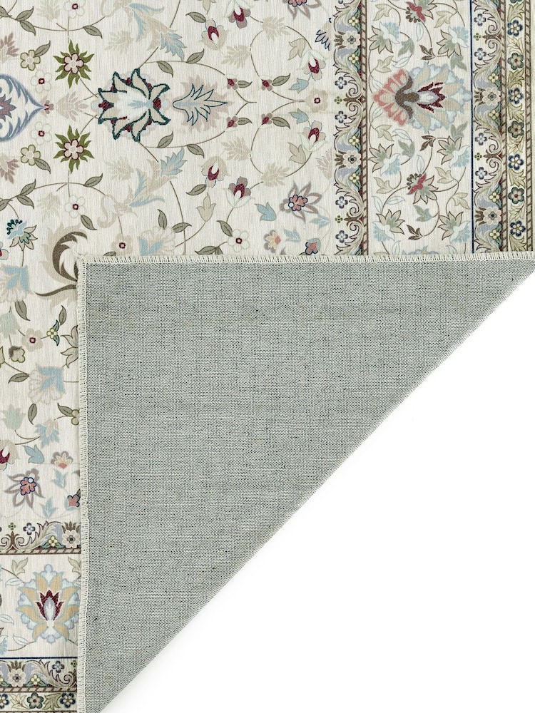 Origins Grey Easy Care Washable Windsor Runner - Image 3 of 3