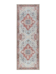 Origins Red Easy Care Washable Marrakesh Runner - Image 2 of 3