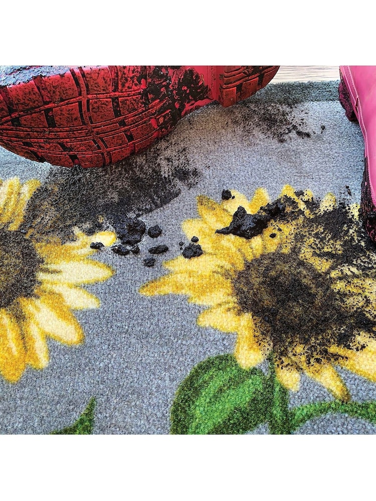 My Mat Brown Nylon Indoor Sunflowers Mat - Image 3 of 3