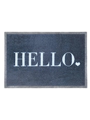 My Mat Grey Nylon Indoor Hello Mat - Image 2 of 4