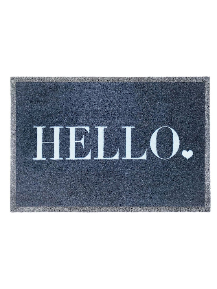 My Mat Grey Nylon Indoor Hello Mat - Image 2 of 4