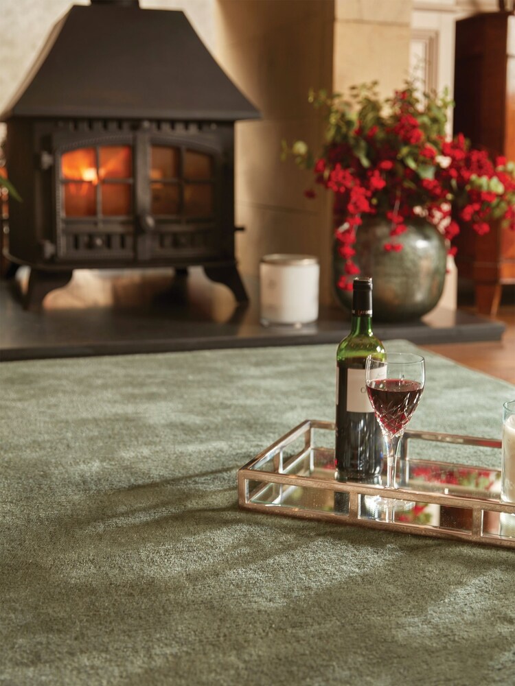 Rug Guru Green Hush Rug - Image 1 of 3