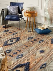 Origins Blue Indio Rug - Image 1 of 4