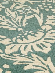 Origins Teal Blue Heritage Rug - Image 3 of 4