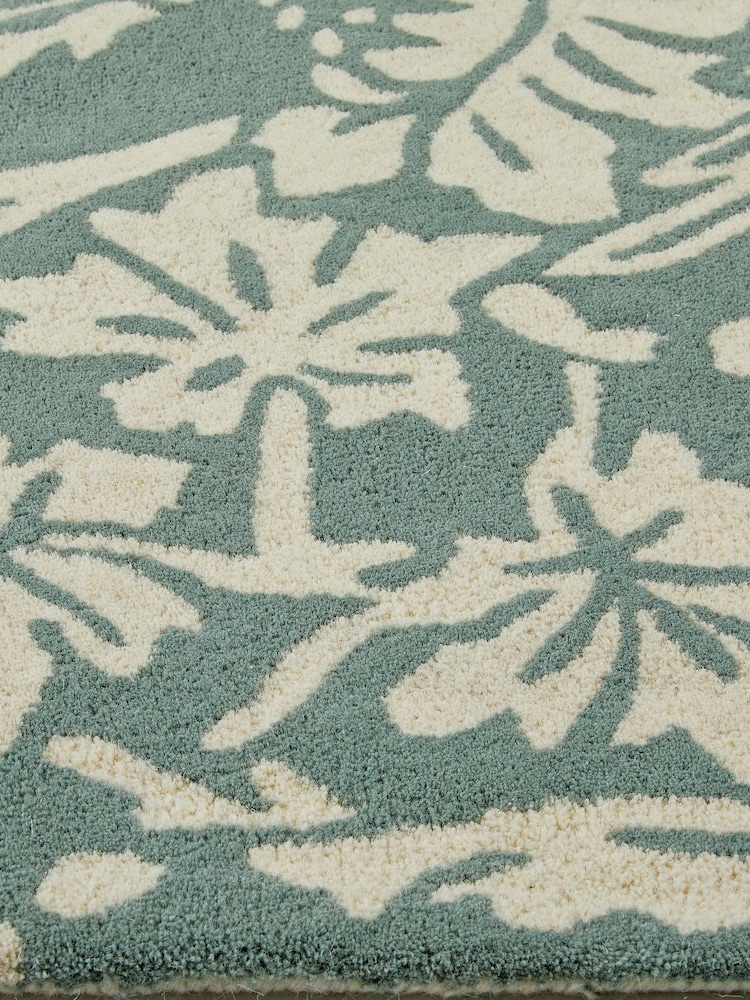 Origins Teal Blue Heritage Rug - Image 4 of 4