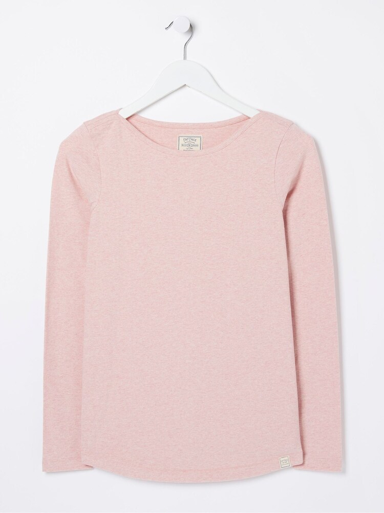 FatFace Pink Bree Organic Cotton T-Shirt - Image 3 of 3