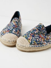 FatFace Blue Maggie Printed Espadrilles - Image 3 of 3