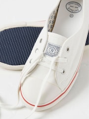 FatFace White Ballet Trainers - Image 3 of 3