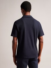 Blau - Ted Baker Arkes Kurzärmeliges Polo-Shirt in Regular Fit - Bild 2 von 5