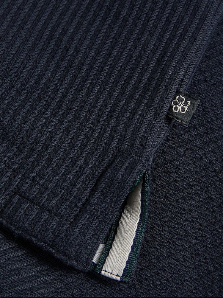 Blau - Ted Baker Arkes Kurzärmeliges Polo-Shirt in Regular Fit - Bild 5 von 5