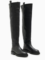 AllSaints Black Mindy Boots - Image 3 of 5