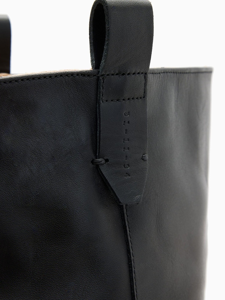 AllSaints Black Mindy Boots - Image 5 of 5