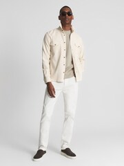 Sobrecamisa de punto de sarga James de Reiss - Imagen 3 de 7