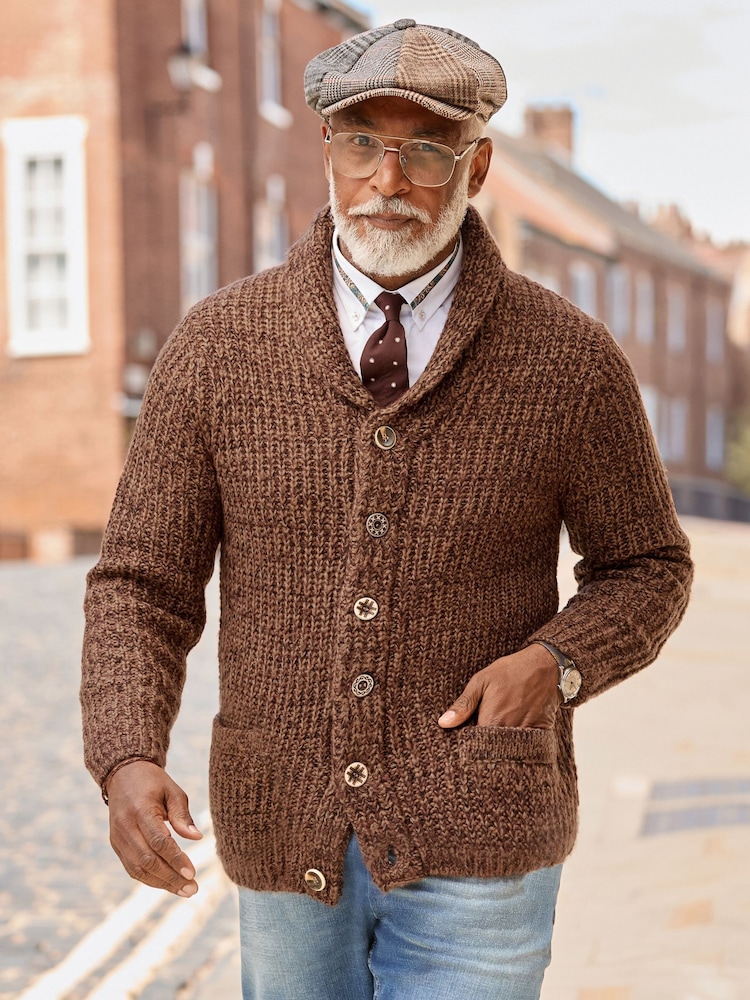 ត្នោត - Joe Browns Anchor Cardigan - រូបភាព 1 នៃ 8
