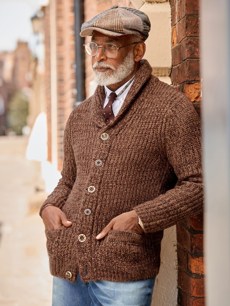 ត្នោត - Joe Browns Anchor Cardigan - រូបភាព 2 នៃ 8