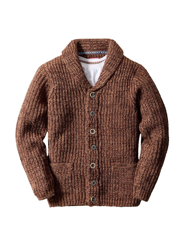 ត្នោត - Joe Browns Anchor Cardigan - រូបភាព 8 នៃ 8