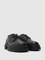 Schuh Landon Chunky Black Lace-Up Shoes - Image 2 of 4
