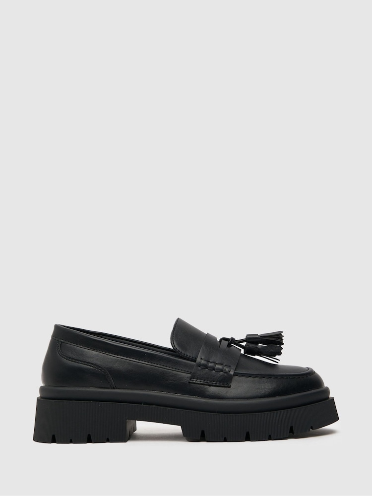 Črni mokasini z resicami Schuh Leyton - Slika 2 iz 4 Črni mokasini z resicami Schuh Leyton - Slika 2 iz 4