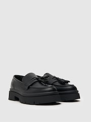 Črni mokasini z resicami Schuh Leyton - Slika 3 iz 4