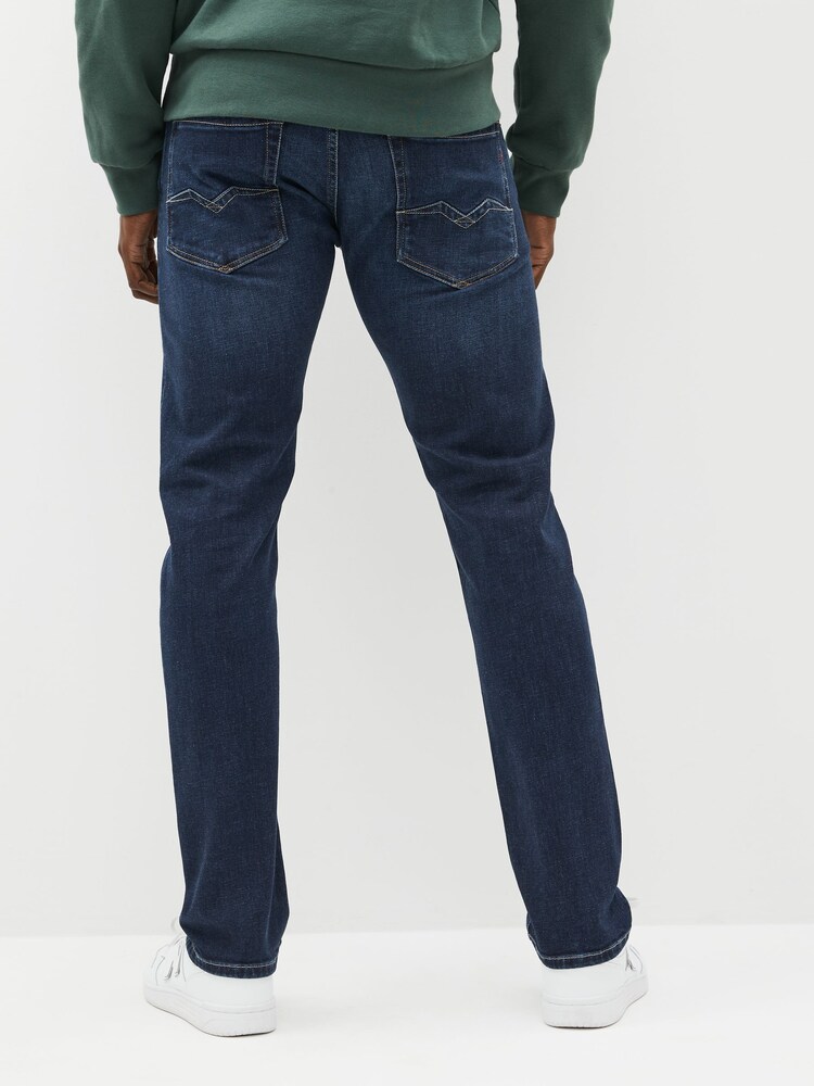 Replay Rocco Relaxed Straight Fit Jeans - Image 2 of 5