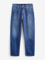 Replay Kiran Jeans in Regular Fit, Mittelblau - Bild 5 von 5