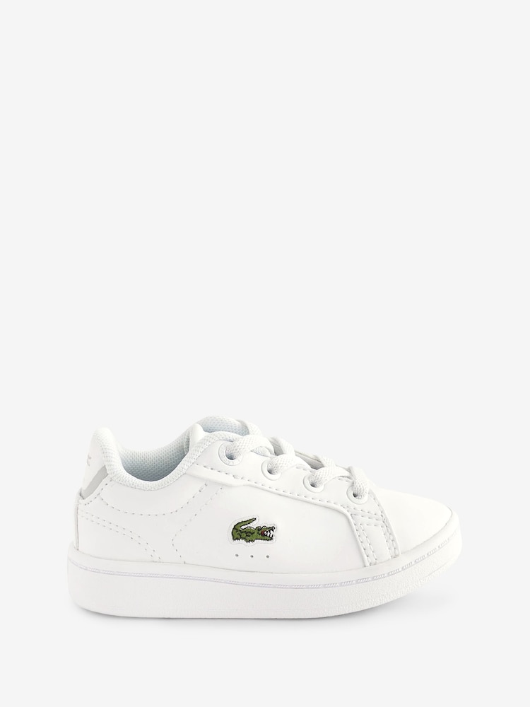 Lacoste Unisex Infants Carnaby Pro White Trainers - Image 1 of 6