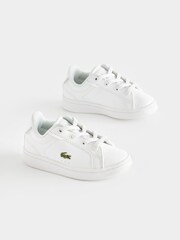 Lacoste Unisex Infants Carnaby Pro White Trainers - Image 2 of 6