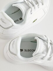 Lacoste Unisex Infants Carnaby Pro White Trainers - Image 6 of 6