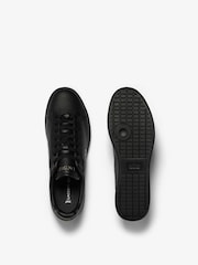 Lacoste Mens Carnaby Pro Black Trainers - Image 2 of 4