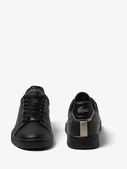 Lacoste Mens Carnaby Pro Black Trainers - Image 3 of 4