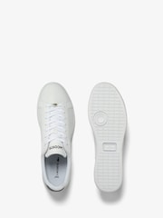 Lacoste Mens Carnaby Pro White Trainers - Image 3 of 4