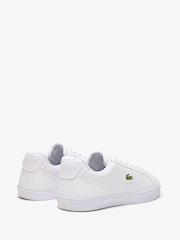 Lacoste Pro BL White Trainers - Image 3 of 6