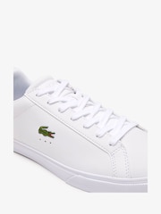 Lacoste Pro BL White Trainers - Image 6 of 6