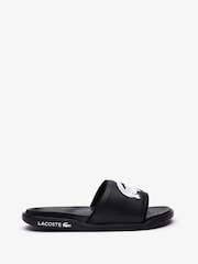 Lacoste Serve Dualiste Black Slides - Image 1 of 4