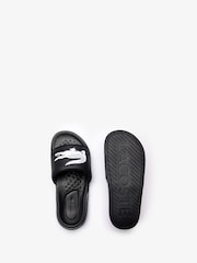 Lacoste Serve Dualiste Black Slides - Image 2 of 4