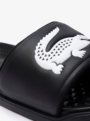 Lacoste Serve Dualiste Black Slides - Image 4 of 4
