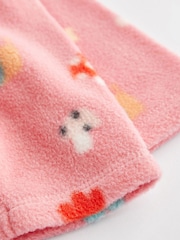 Pink Bee Fleece Baby Sleepsuits 2 Pack - Image 8 of 8